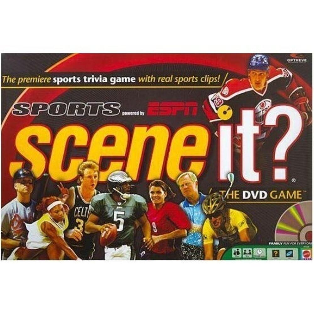 NWT Sealed Scene It ESPN Sports Edition Family Sports Trivia Game